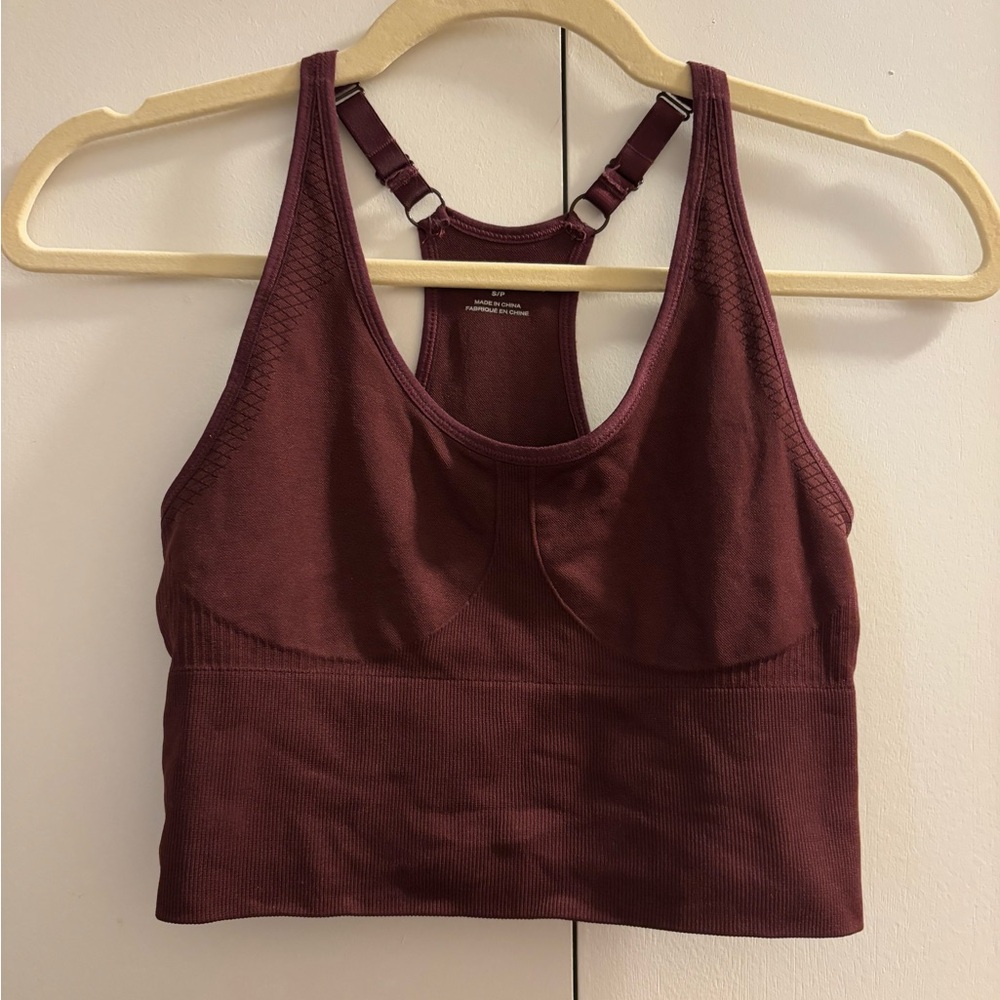 Tory Sport by Tory Burch - Seamless Racerback Tank Sports Bra - Size S